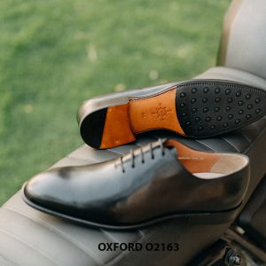 Giày tây nam đế da khâu Goodyear Welted Oxford O2163 003