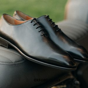 Giày tây nam đế da khâu Goodyear Welted Oxford O2163 002