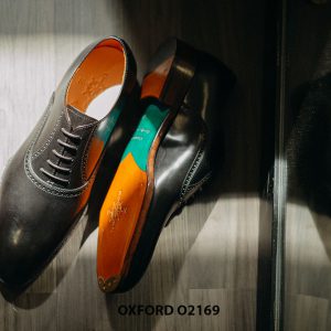 Giày tây nam cao cấp tăng chiều cao Oxford O2169 002