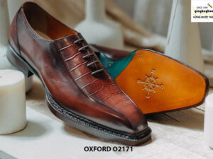 Giày tây nam trẻ trung phong cách Oxford O2171 004