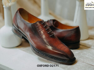 Giày tây nam trẻ trung phong cách Oxford O2171 001