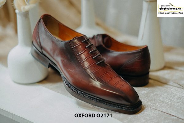 Giày tây nam trẻ trung phong cách Oxford O2171 001
