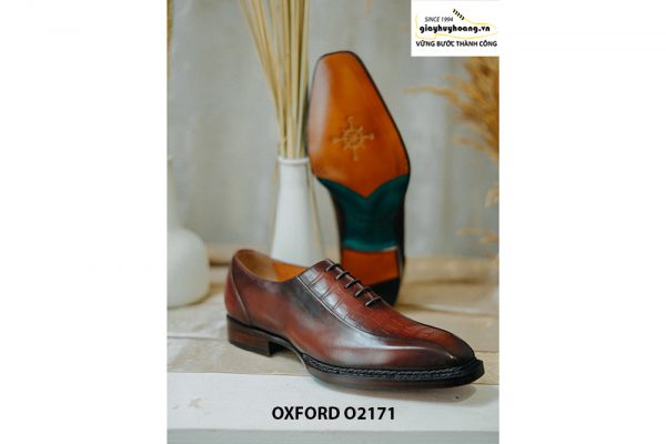 Giày tây nam trẻ trung phong cách Oxford O2171 002