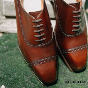 Giày tây nam mua 1 dùng cả đời Oxford O2174 001