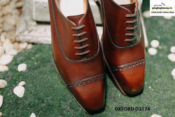 Giày tây nam mua 1 dùng cả đời Oxford O2174 001