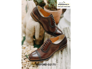 Giày tây nam phong cách đỉnh captoe Oxford O2175 004