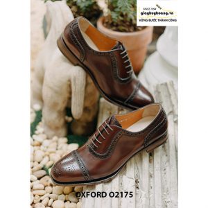 Giày tây nam phong cách đỉnh captoe Oxford O2175 004