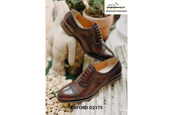 Giày tây nam phong cách đỉnh captoe Oxford O2175 004