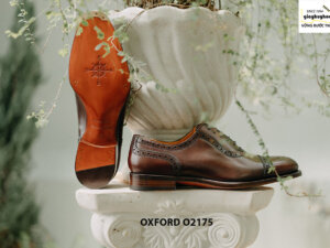 Giày tây nam phong cách đỉnh captoe Oxford O2175 003