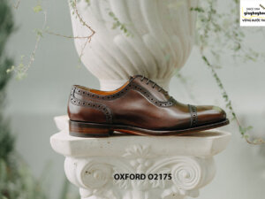 Giày tây nam phong cách đỉnh captoe Oxford O2175 002