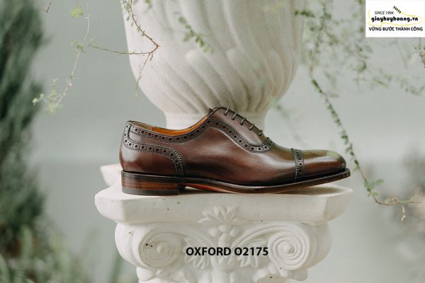 Giày tây nam phong cách đỉnh captoe Oxford O2175 002