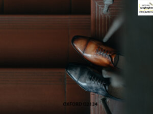 Giày tây nam thủ công da bê mịn đẹp Oxford O2134 005