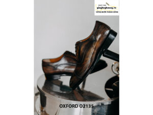 Giày tây nam đặt đóng theo yêu cầu Oxford O2135 006