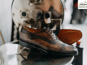 Giày tây nam đặt đóng theo yêu cầu Oxford O2135 003