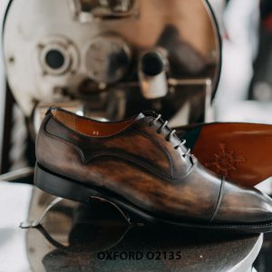 Giày tây nam đặt đóng theo yêu cầu Oxford O2135 003