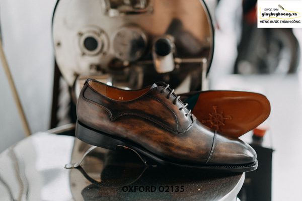 Giày tây nam đặt đóng theo yêu cầu Oxford O2135 003
