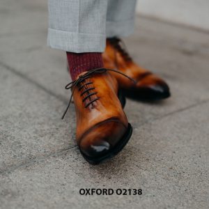 Giày tây nam hàng đẹp chuẩn quốc tế Oxford O2138 002