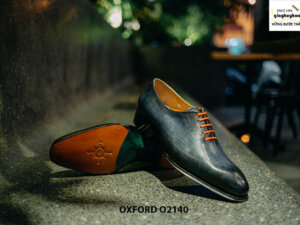 Giày tây nam 1 miếng da liền Oxford Wholecut O2140 004