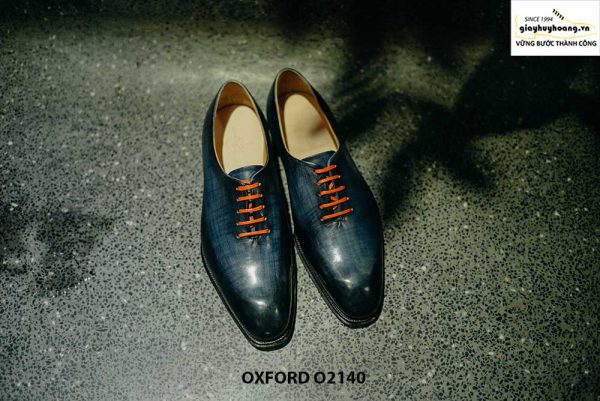 Giày tây nam 1 miếng da liền Oxford Wholecut O2140 001