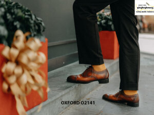 Giày tây nam cao cấp cho nam giới Oxford O2141 001
