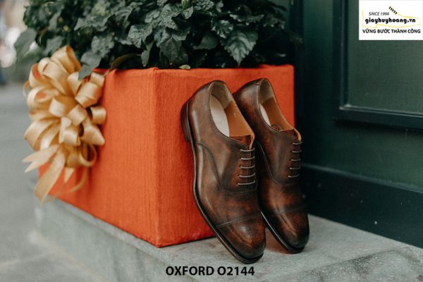Giày da nam phong cách cổ điển Oxford O2144 002