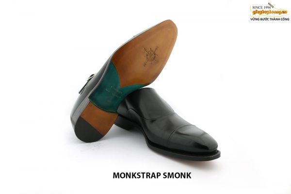 [Outlet size 40] Giày không dây nam 1 khoá Monkstrap SMONK 006