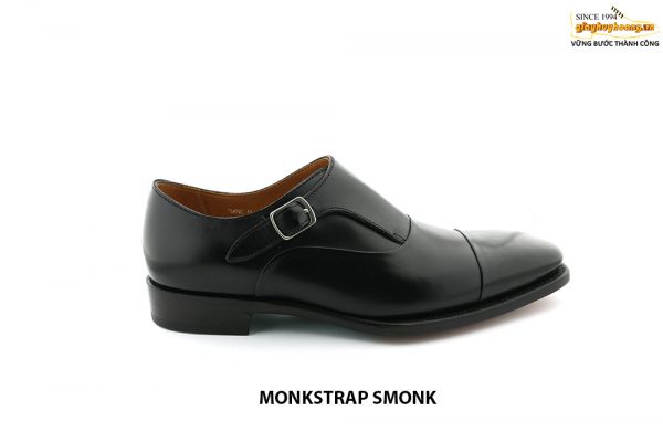 [Outlet size 40] Giày không dây nam 1 khoá Monkstrap SMONK 001