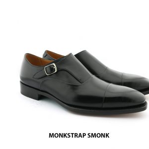 [Outlet size 40] Giày không dây nam 1 khoá Monkstrap SMONK 004