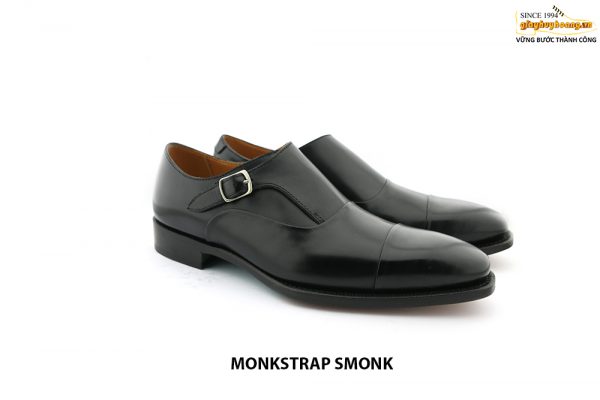 [Outlet size 40] Giày không dây nam 1 khoá Monkstrap SMONK 004