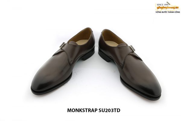 [Outlet Size 43] Giày da nam chính hãng Monkstrap SU203TD 006