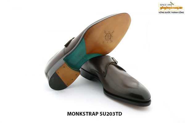 [Outlet Size 43] Giày da nam chính hãng Monkstrap SU203TD 005