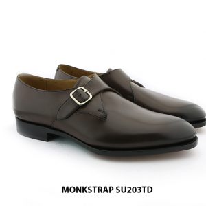 [Outlet Size 43] Giày da nam chính hãng Monkstrap SU203TD 003