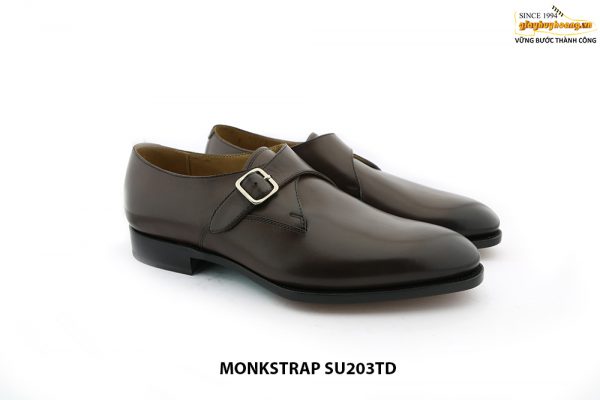 [Outlet Size 43] Giày da nam chính hãng Monkstrap SU203TD 003