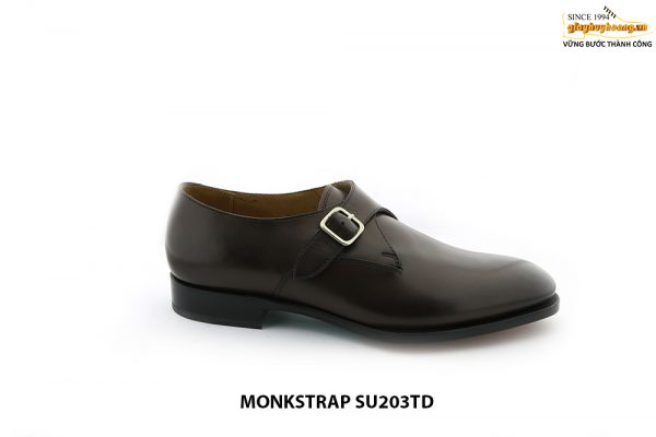 [Outlet Size 43] Giày da nam chính hãng Monkstrap SU203TD 001