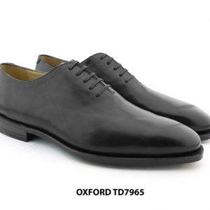 [Outlet Size 44] Giày da nam màu xanh lá Oxford TD7965 0014