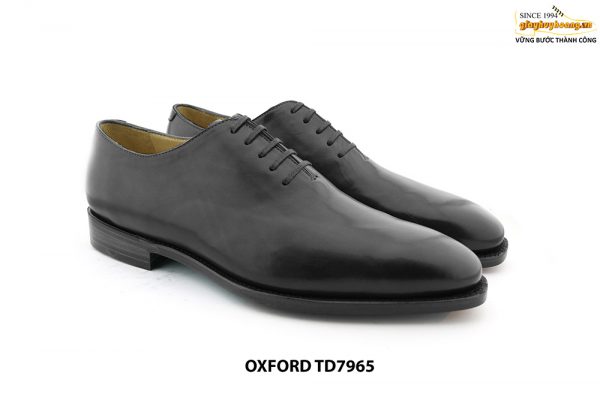 [Outlet Size 44] Giày da nam màu xanh lá Oxford TD7965 0014