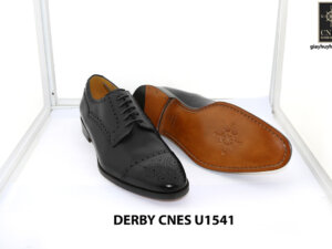 [Outlet Size 40] Giày da nam thủ công cao cấp Derby U1541 005