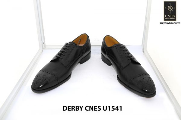 [Outlet Size 40] Giày da nam thủ công cao cấp Derby U1541 007