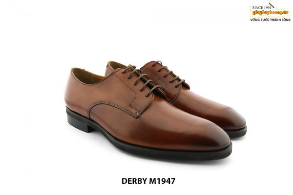 [Outlet] Giày da nam Derby buộc dây giá tốt M1947 003
