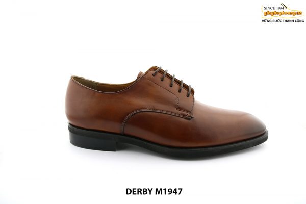 [Outlet] Giày da nam Derby buộc dây giá tốt M1947 001