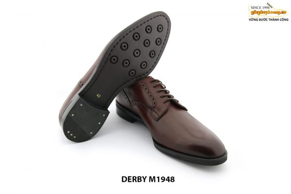 [Outlet] Giày tây nam Derby mũi trơn M1948 009