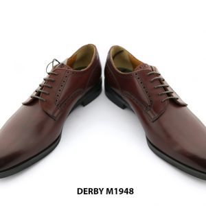 [Outlet] Giày tây nam Derby mũi trơn M1948 008