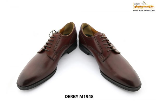 [Outlet] Giày tây nam Derby mũi trơn M1948 008
