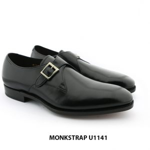 [Outlet Size 43] Giày da nam không dây Monkstrap U1141 003