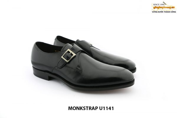 [Outlet Size 43] Giày da nam không dây Monkstrap U1141 003