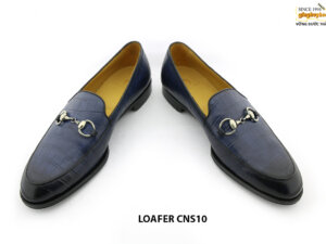 [Outlet] Giày lười nam da bò vân cá sấu loafer CNS10 009