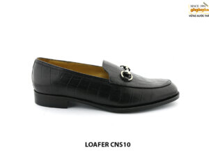 [Outlet] Giày lười nam da bò vân cá sấu loafer CNS10 001