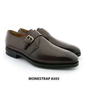 [Outlet size 41] Giày da nam thời trang Monkstrap 8305 003