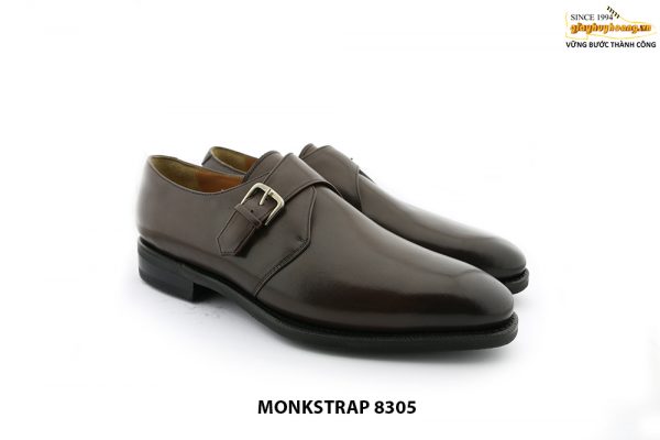 [Outlet size 41] Giày da nam thời trang Monkstrap 8305 003
