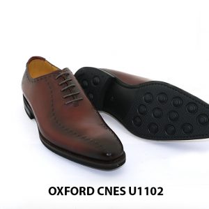 Giày da nam đế khâu Goodyear Oxford U1102 005